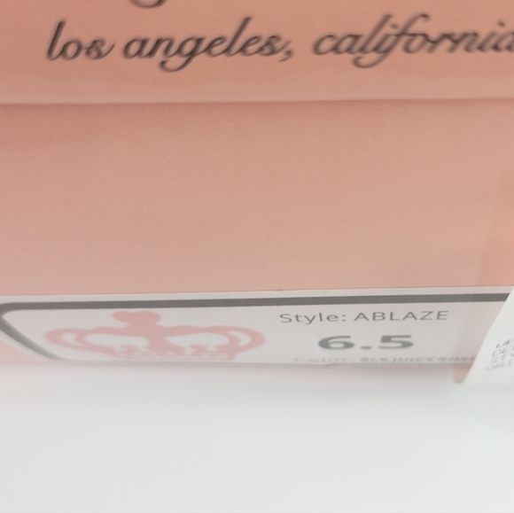 Juicy Couture Ablaze Jogger Sneakers Floral -6.5 - Picture 9 of 9